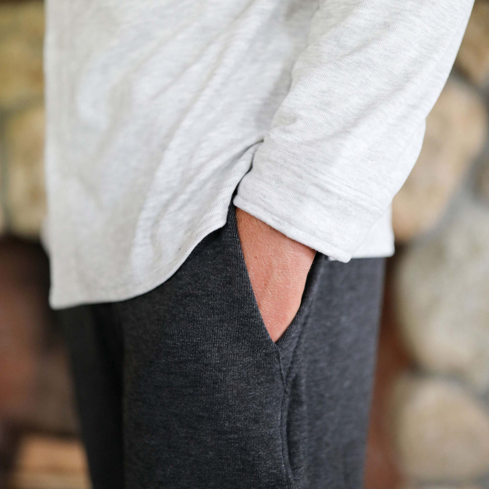 Men's Button Front Fleece Shirt - Dakini