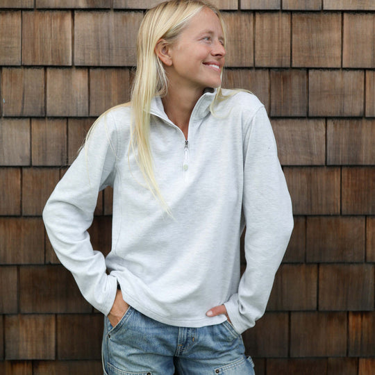 Women's Dakini Heather Micro Stretch Fleece 1.4 Zip Pullover - Dakini