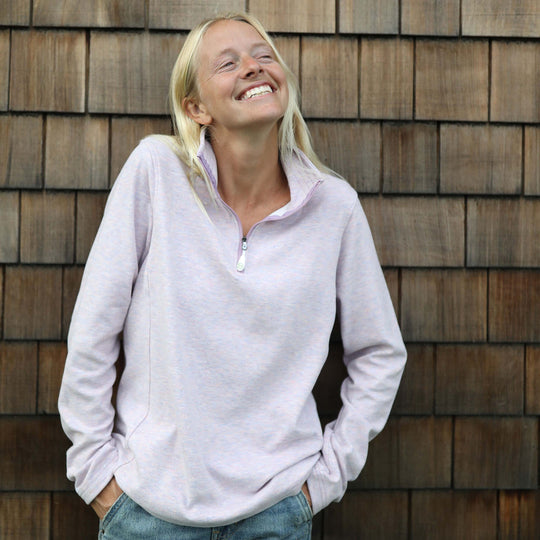 Women's Dakini Heather Micro Stretch Fleece 1.4 Zip Pullover - Dakini