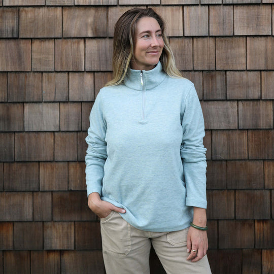 Women's Dakini Heather Micro Stretch Fleece 1.4 Zip Pullover - Dakini