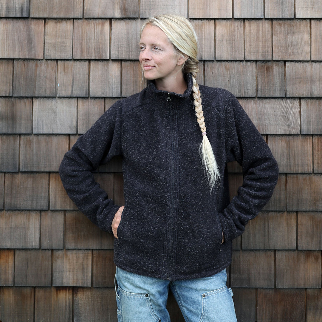 Women's Heather Fleece Jacket - Dakini