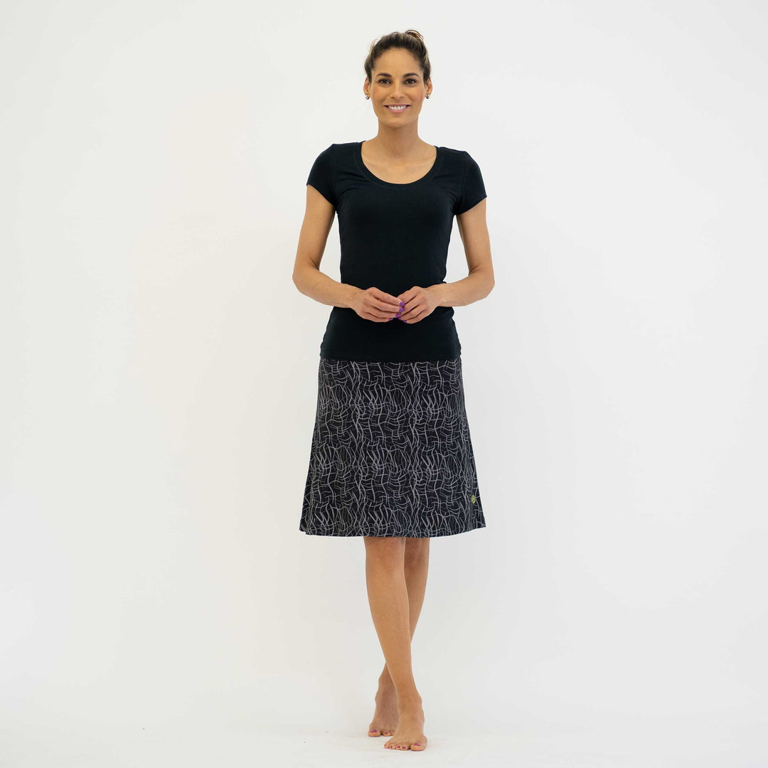 Black Lattice Skirt - Dakini