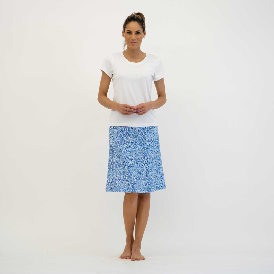 Blue Mix Skirt - Dakini