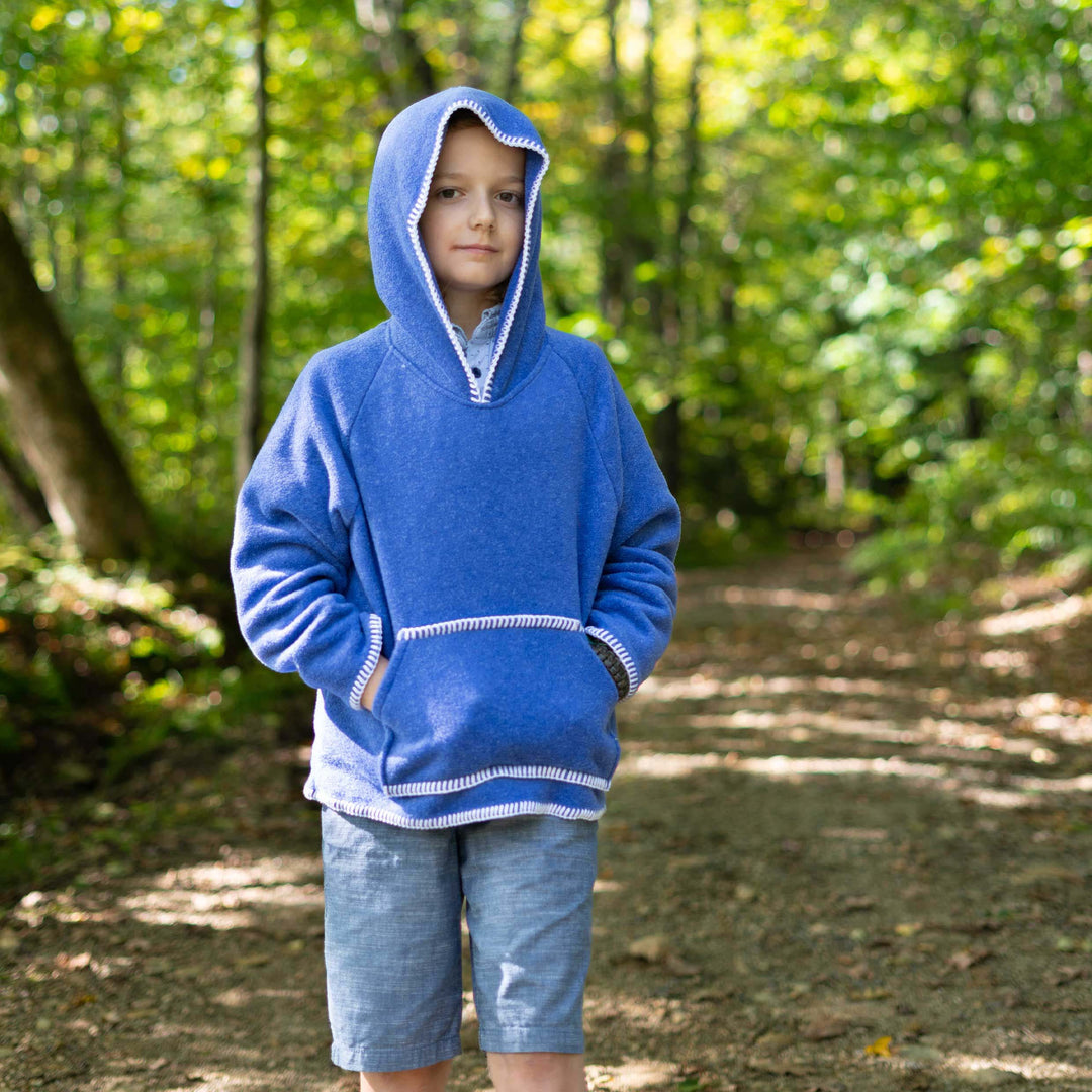 Kid's Heather Fleece Hoodie - Dakini