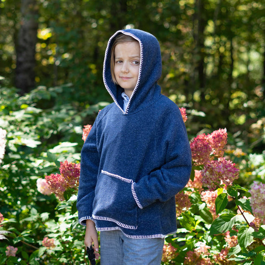 Kid's Heather Fleece Hoodie - Dakini