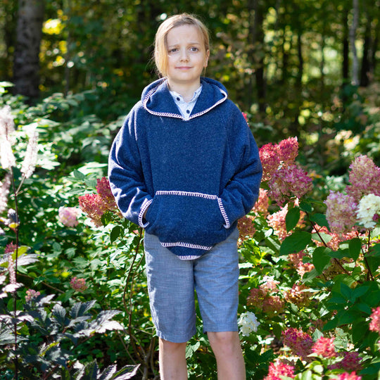 Kid's Heather Fleece Hoodie - Dakini