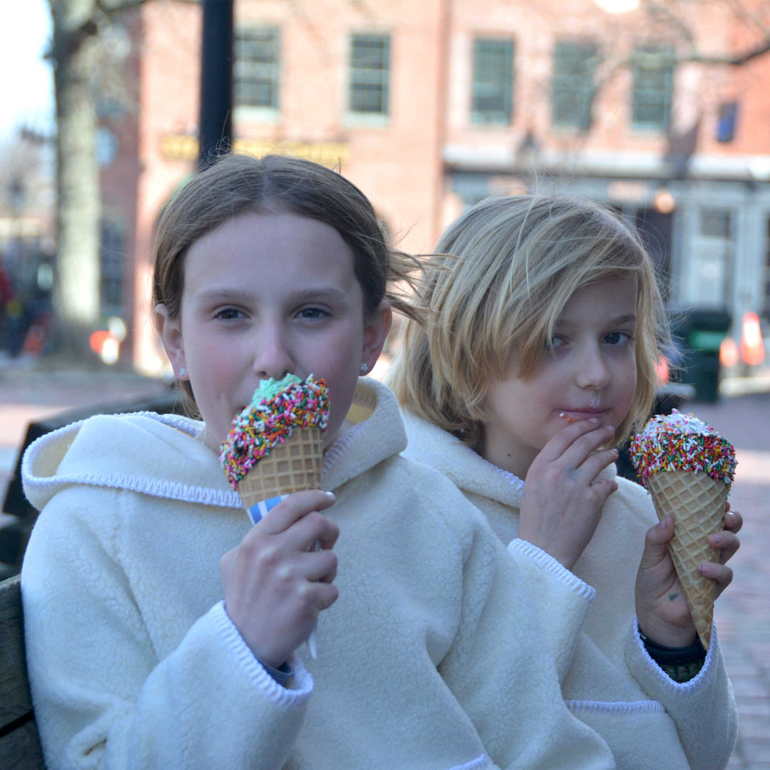 Kid's Sherpa Fleece Hoodie - Dakini