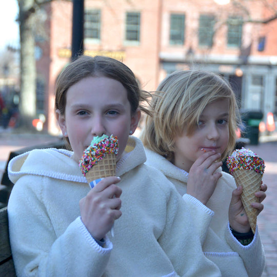 Kid's Sherpa Fleece Hoodie - Dakini