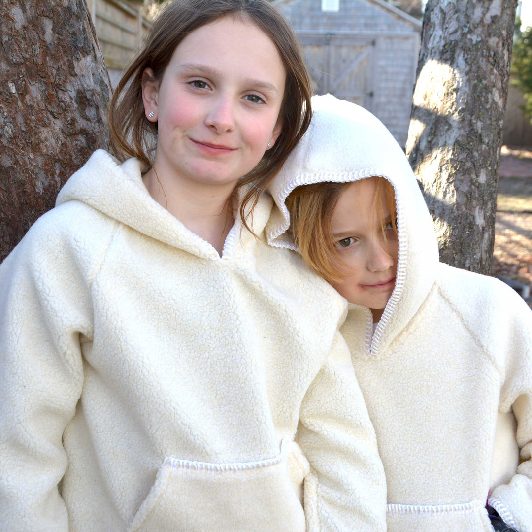 Kid's Sherpa Fleece Hoodie - Dakini