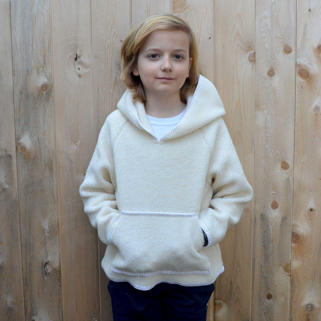 Kid's Sherpa Fleece Hoodie - Dakini