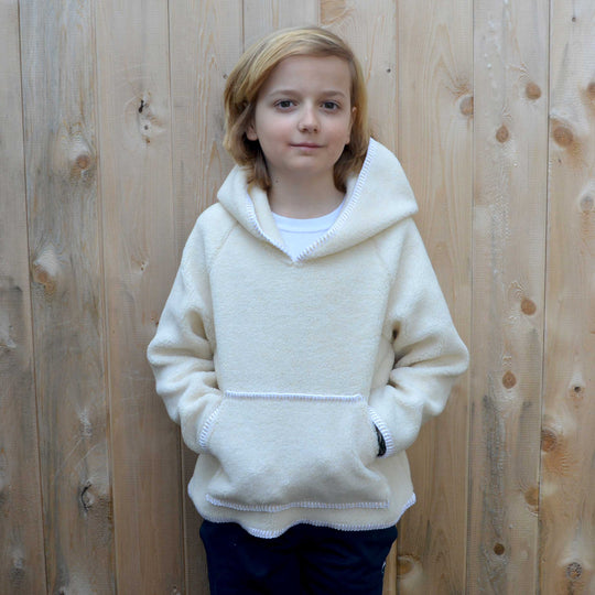 Kid's Sherpa Fleece Hoodie - Dakini
