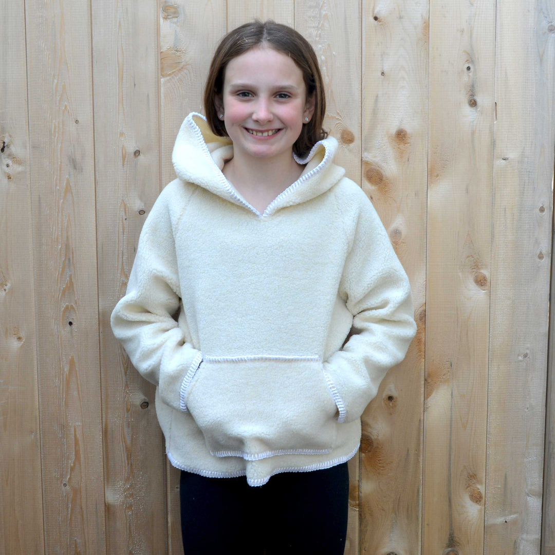 Kid's Sherpa Fleece Hoodie - Dakini