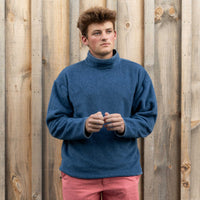Men's fleece roll neck sweater - Dakini