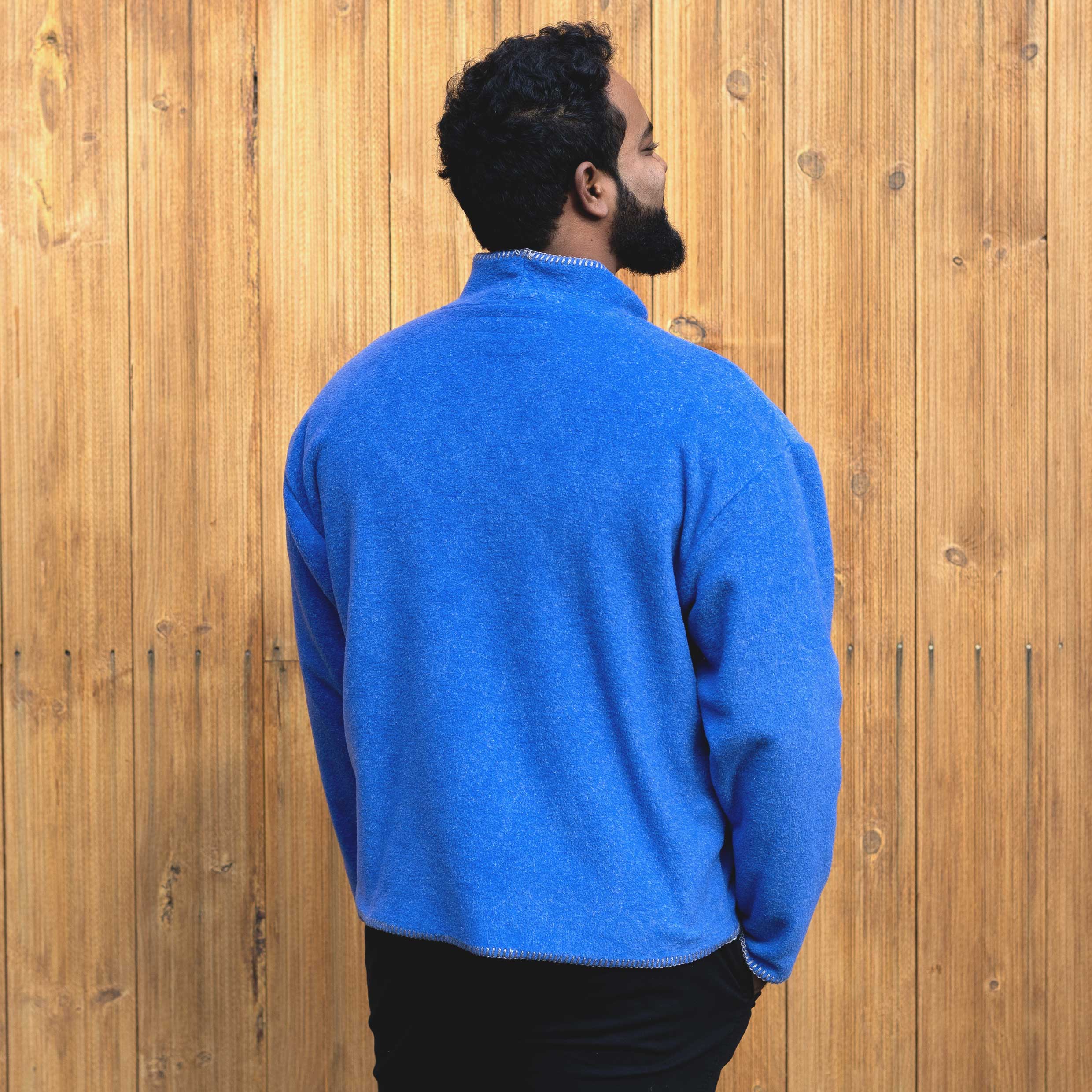 Men's fleece roll neck sweater - Dakini