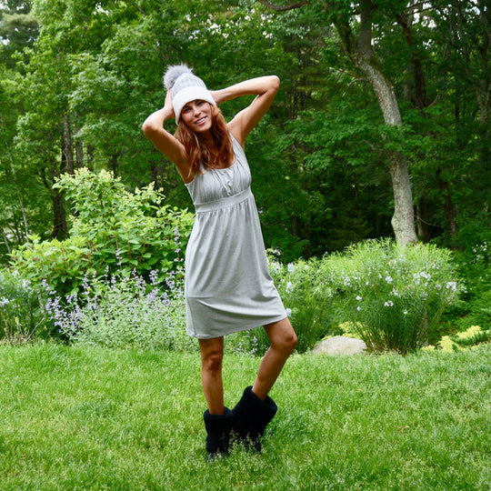 Ruched Empire Dress - Dakini