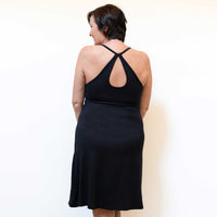 Strappy black sundress - Dakini