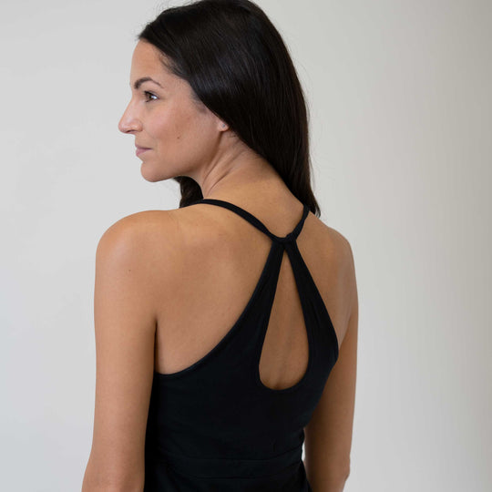 Strappy black sundress - Dakini