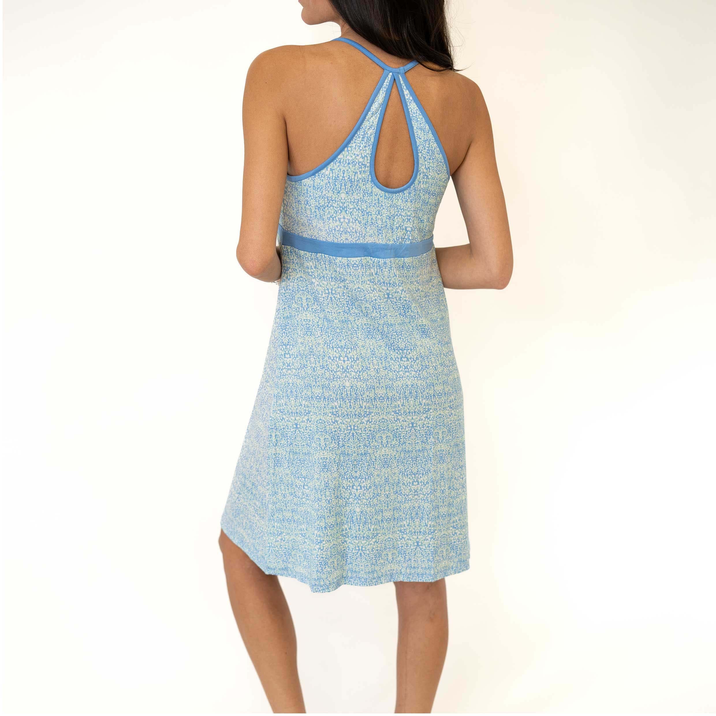 Strappy sundress in blue sea - Dakini