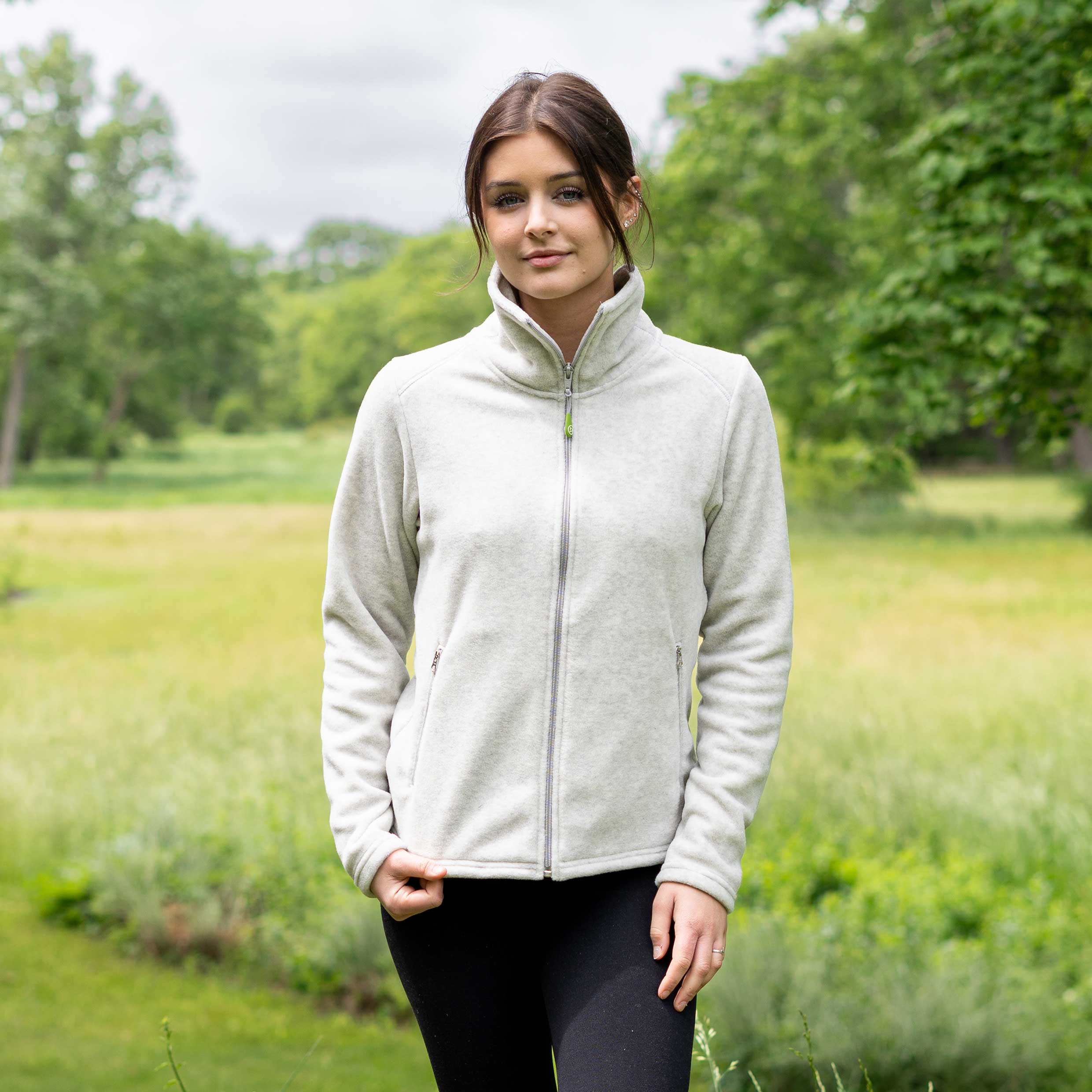 Women's Heather Fleece Jacket – Dakini
