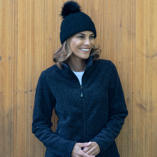 Women's Heather Fleece Jacket - Dakini