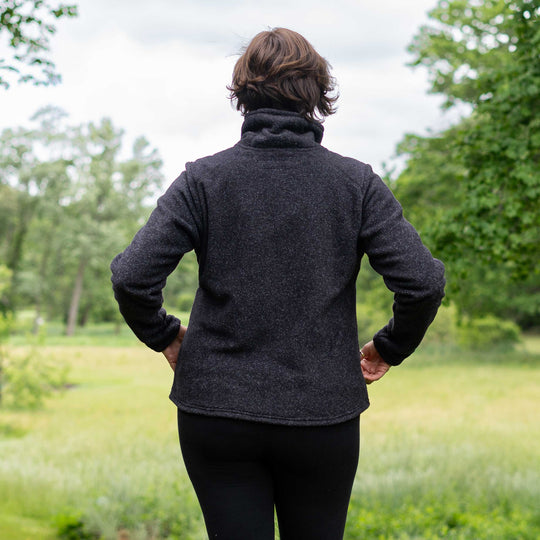 Women's Heather Fleece Jacket - Dakini